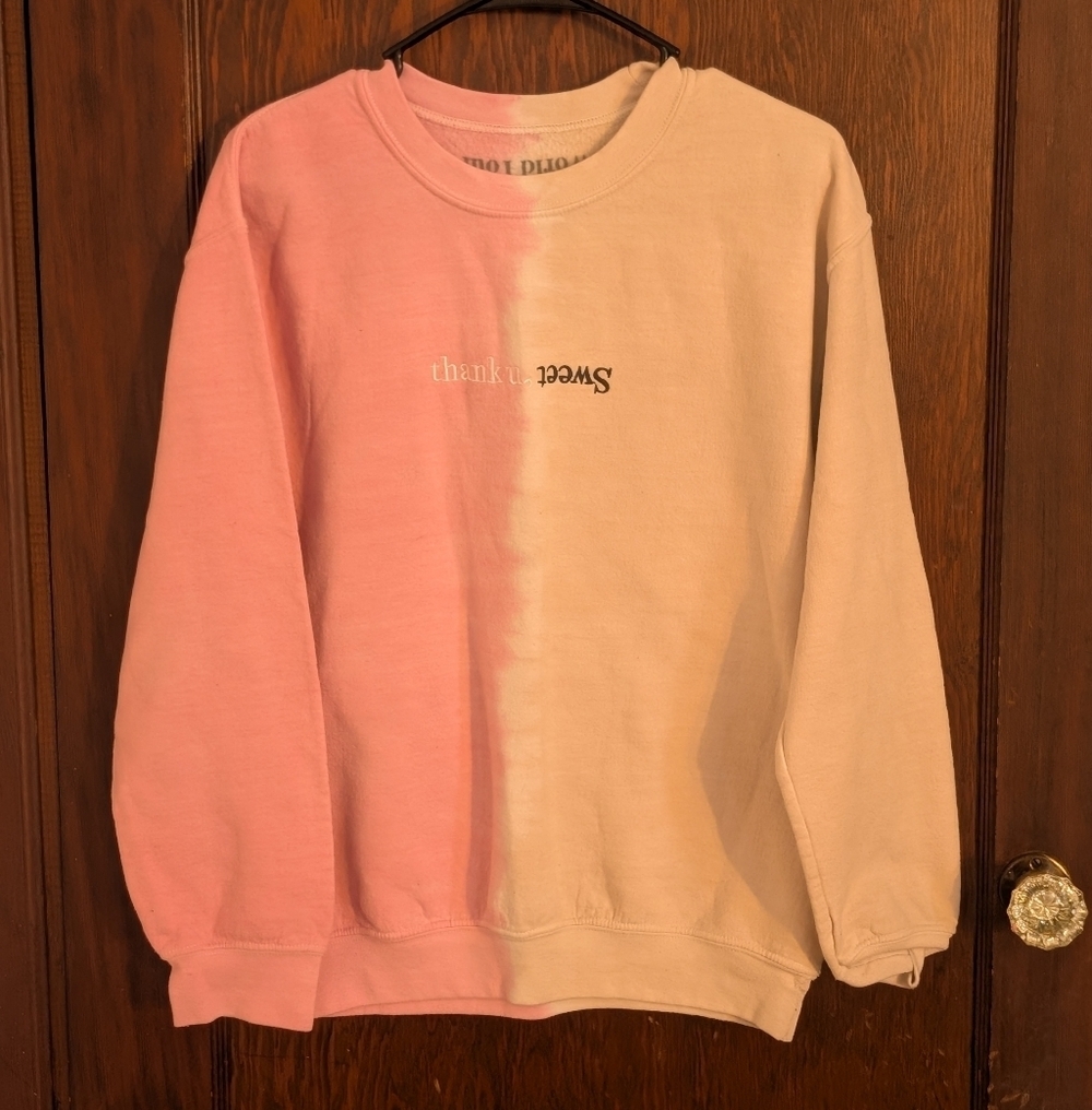Ariana Grande Sweetener Split Crewneck